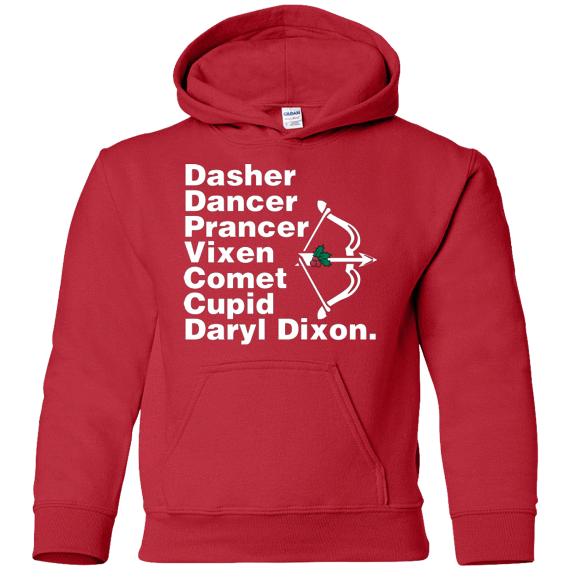 Sweatshirts Red / YS Santas Helper Youth Hoodie