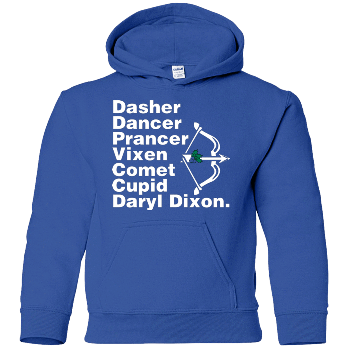 Sweatshirts Royal / YS Santas Helper Youth Hoodie