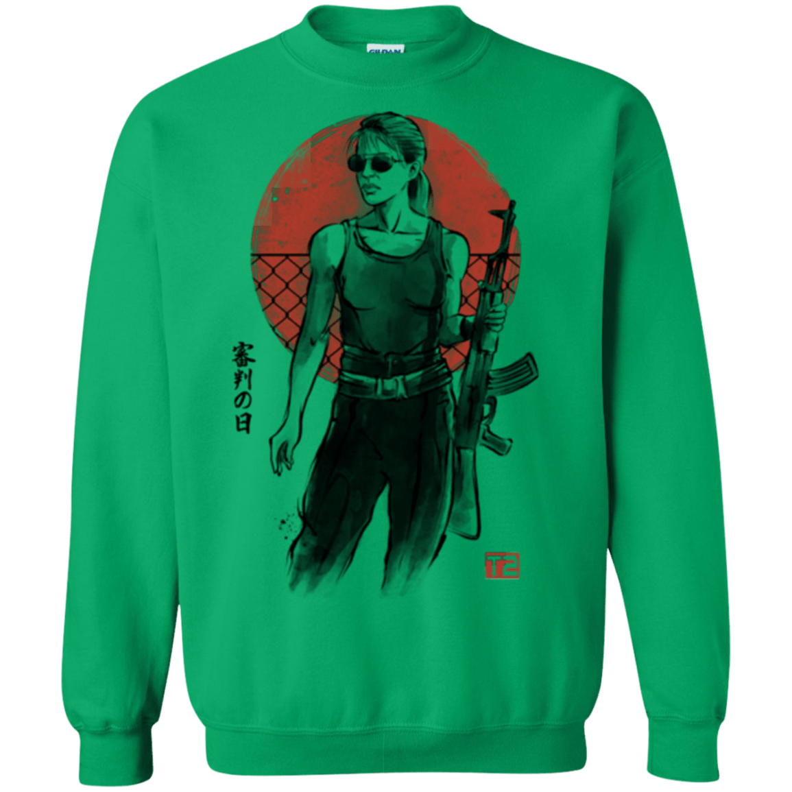 Sweatshirts Irish Green / Small Sarah Crewneck Sweatshirt