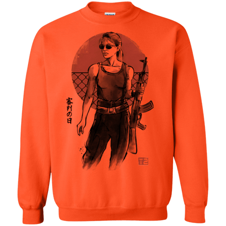 Sweatshirts Orange / Small Sarah Crewneck Sweatshirt