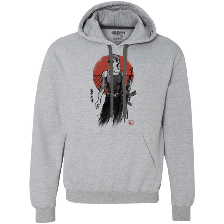 Sweatshirts Sport Grey / Small Sarah Premium Fleece Hoodie