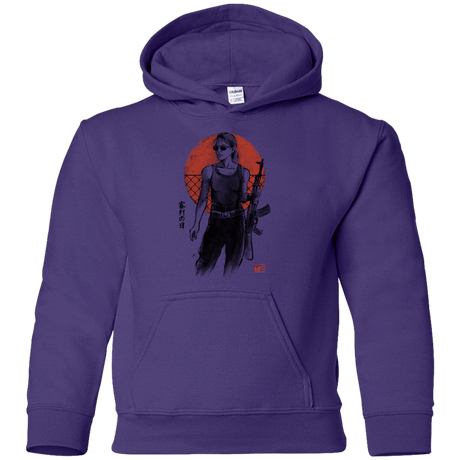 Sweatshirts Purple / YS Sarah Youth Hoodie