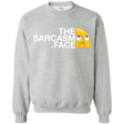 Sweatshirts Sport Grey / S Sarcasm Face Crewneck Sweatshirt