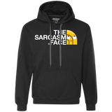 Sweatshirts Black / S Sarcasm Face Premium Fleece Hoodie