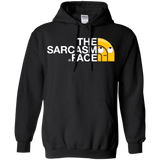 Sweatshirts Black / S Sarcasm Face Pullover Hoodie