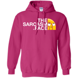 Sweatshirts Heliconia / S Sarcasm Face Pullover Hoodie