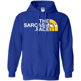 Sweatshirts Royal / S Sarcasm Face Pullover Hoodie