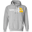 Sweatshirts Sport Grey / S Sarcasm Face Pullover Hoodie