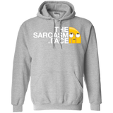 Sweatshirts Sport Grey / S Sarcasm Face Pullover Hoodie