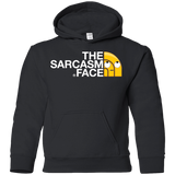 Sweatshirts Black / YS Sarcasm Face Youth Hoodie