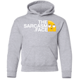 Sweatshirts Sport Grey / YS Sarcasm Face Youth Hoodie