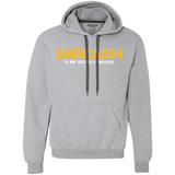 Sweatshirts Sport Grey / Small Sarcasm Is My Second Language Premium Fleece Hoodie
