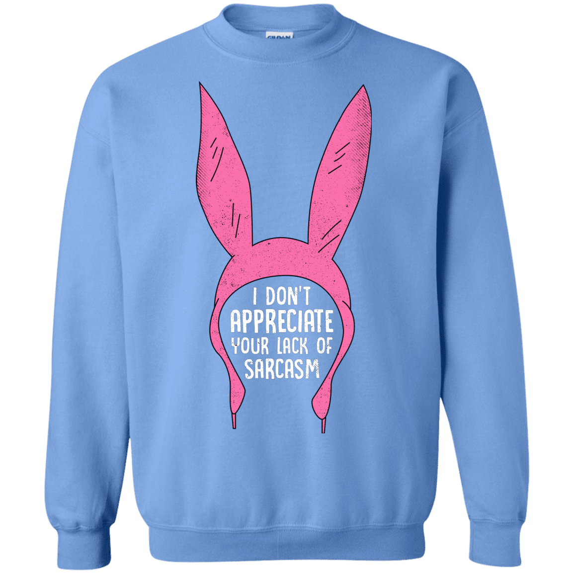 Sweatshirts Carolina Blue / S Sarcasm Wins Crewneck Sweatshirt