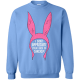 Sweatshirts Carolina Blue / S Sarcasm Wins Crewneck Sweatshirt