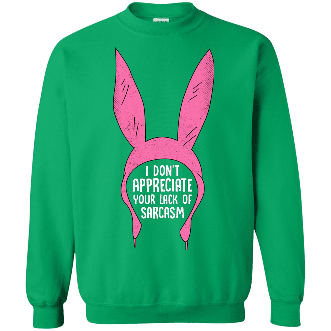 Sweatshirts Irish Green / S Sarcasm Wins Crewneck Sweatshirt
