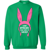Sweatshirts Irish Green / S Sarcasm Wins Crewneck Sweatshirt