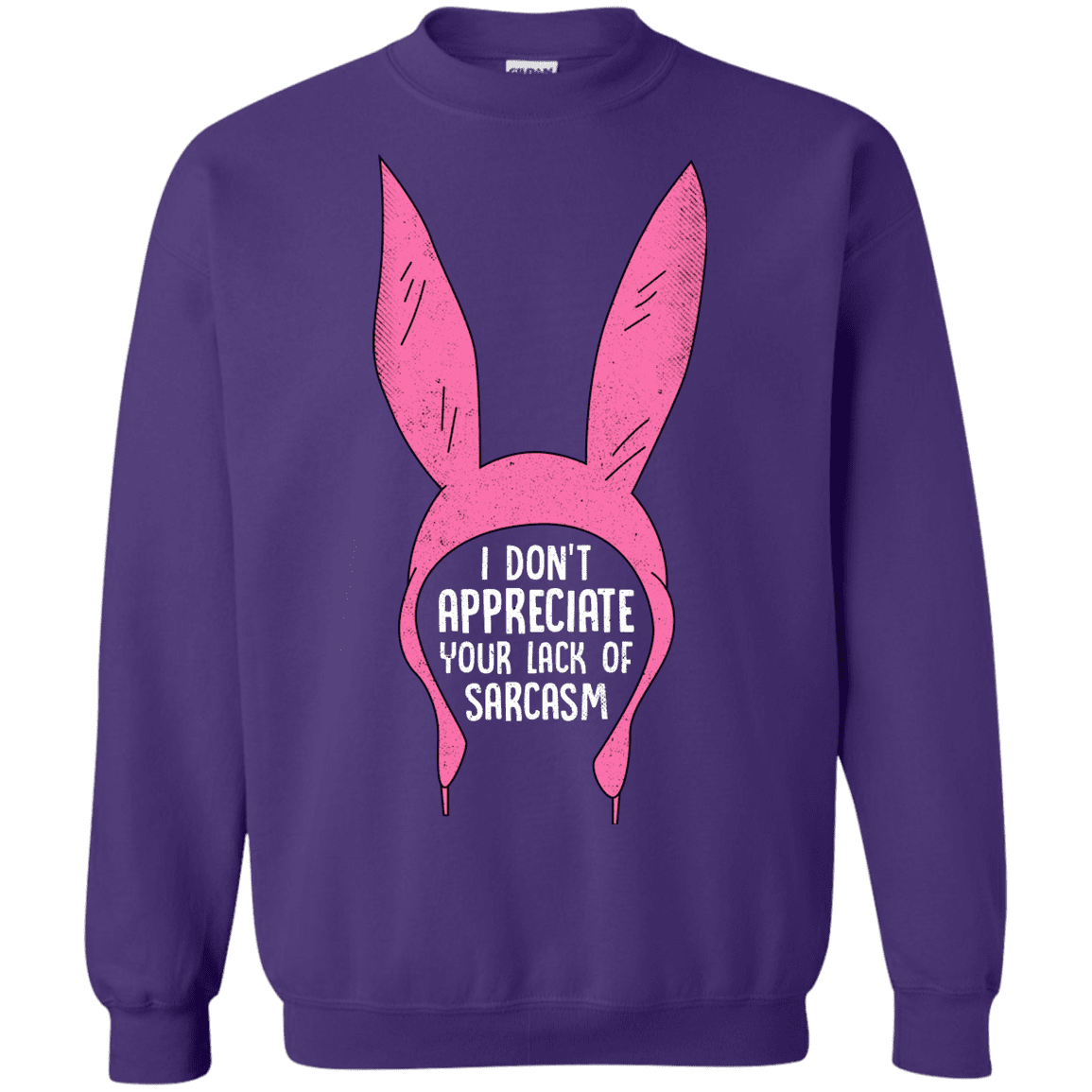 Sweatshirts Purple / S Sarcasm Wins Crewneck Sweatshirt
