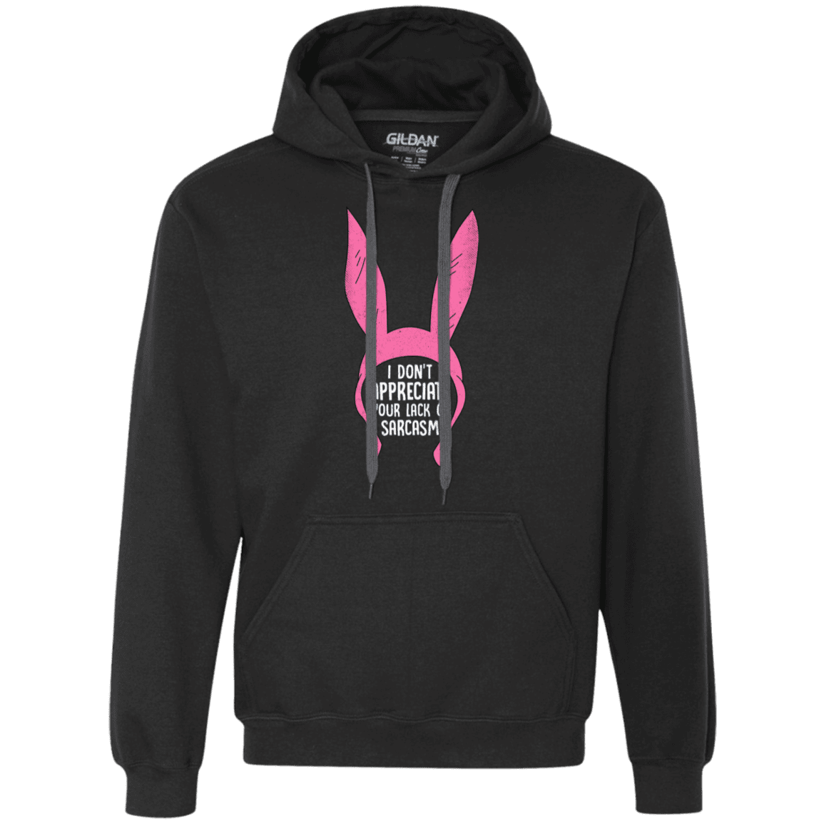 Sweatshirts Black / S Sarcasm Wins Premium Fleece Hoodie