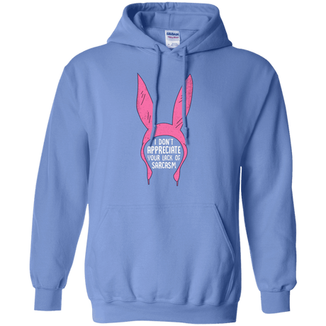 Sweatshirts Carolina Blue / S Sarcasm Wins Pullover Hoodie