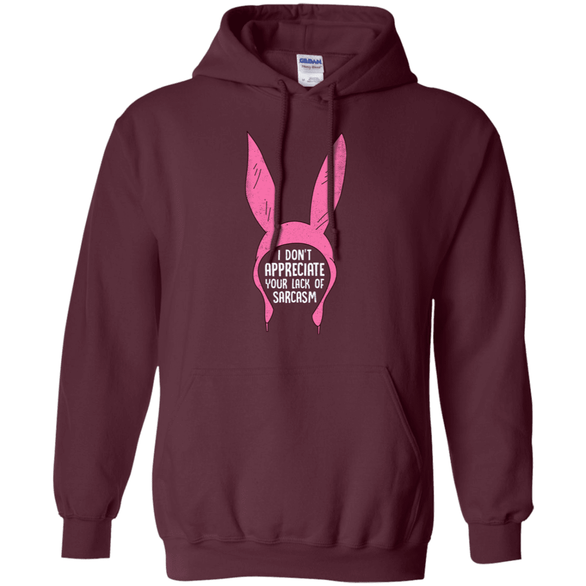 Sweatshirts Maroon / S Sarcasm Wins Pullover Hoodie