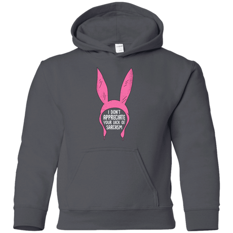 Sweatshirts Charcoal / YS Sarcasm Wins Youth Hoodie