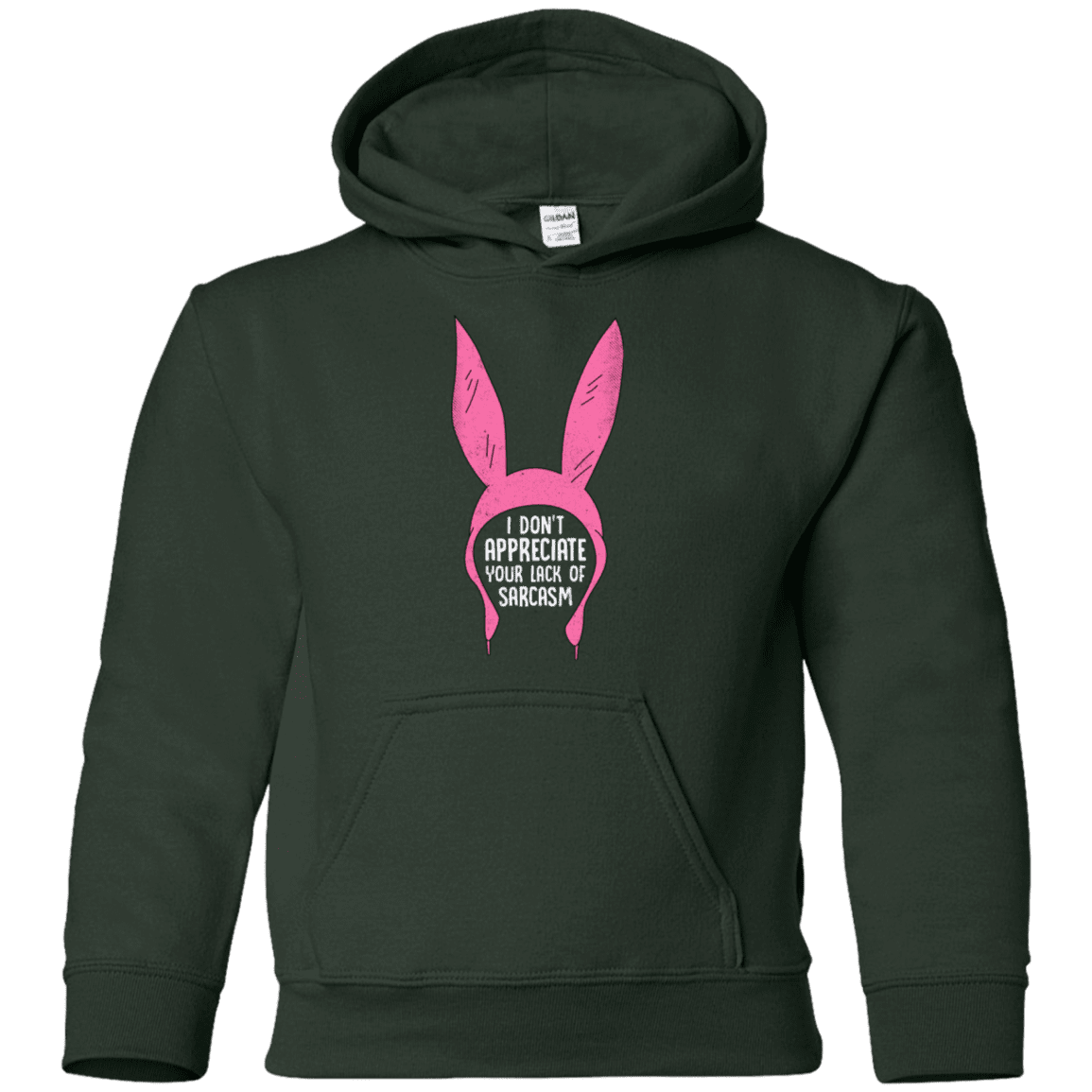 Sweatshirts Forest Green / YS Sarcasm Wins Youth Hoodie