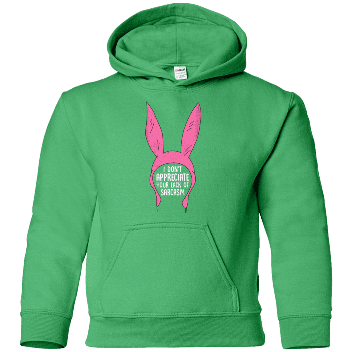 Sweatshirts Irish Green / YS Sarcasm Wins Youth Hoodie