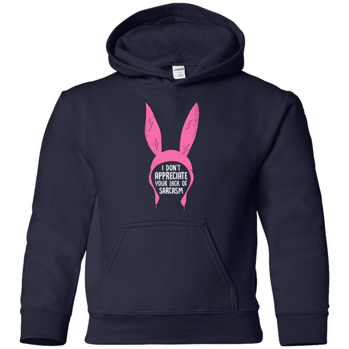 Sweatshirts Navy / YS Sarcasm Wins Youth Hoodie