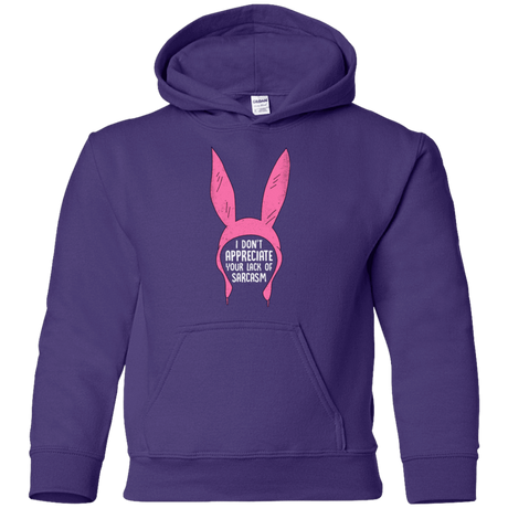 Sweatshirts Purple / YS Sarcasm Wins Youth Hoodie