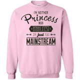 Sweatshirts Light Pink / Small Sarcastic Girl Crewneck Sweatshirt