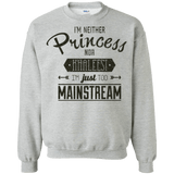 Sweatshirts Sport Grey / Small Sarcastic Girl Crewneck Sweatshirt