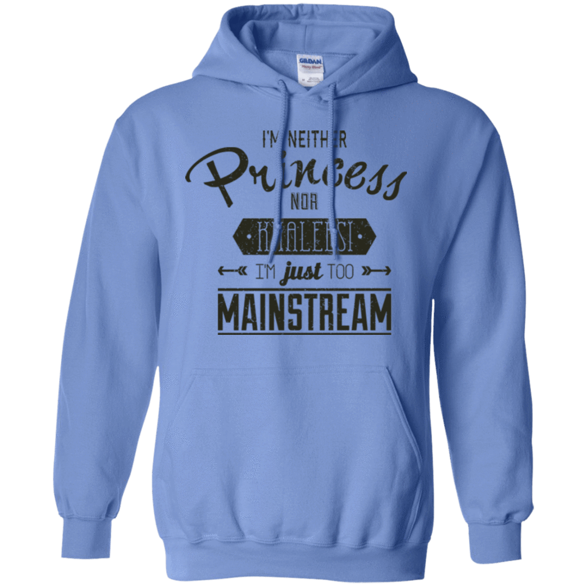 Sweatshirts Carolina Blue / Small Sarcastic Girl Pullover Hoodie