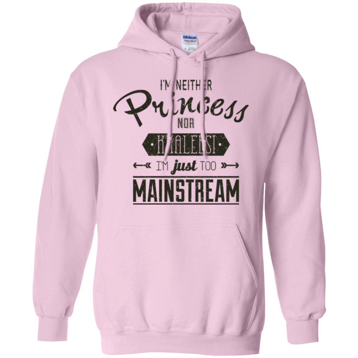 Sweatshirts Light Pink / Small Sarcastic Girl Pullover Hoodie