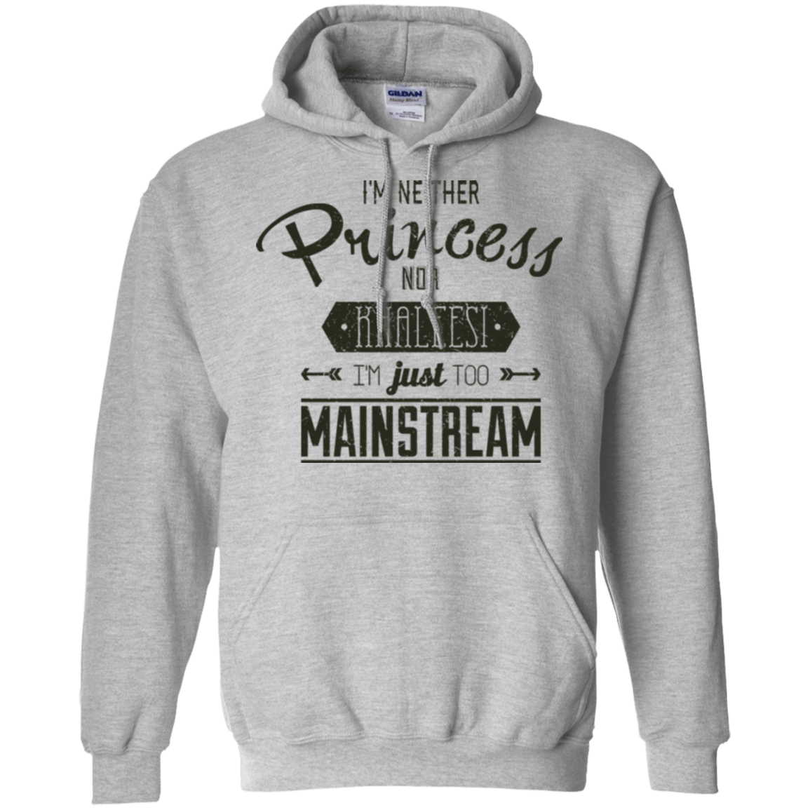 Sweatshirts Sport Grey / Small Sarcastic Girl Pullover Hoodie