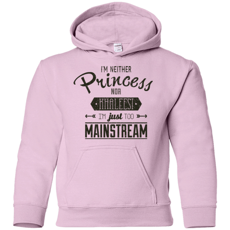 Sweatshirts Light Pink / YS Sarcastic Girl Youth Hoodie