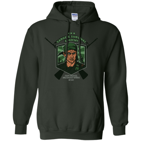 Sweatshirts Forest Green / S Sarges Survival Pullover Hoodie