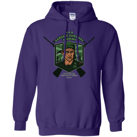 Sweatshirts Purple / S Sarges Survival Pullover Hoodie
