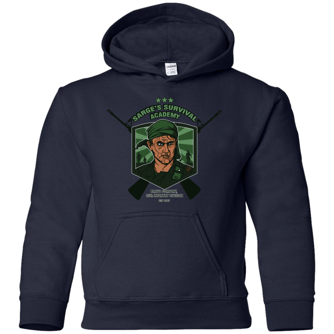 Sweatshirts Navy / YS Sarges Survival Youth Hoodie