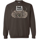Sweatshirts Dark Chocolate / S Sarlacc Free Hugs Crewneck Sweatshirt