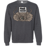 Sweatshirts Dark Heather / S Sarlacc Free Hugs Crewneck Sweatshirt