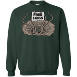 Sweatshirts Forest Green / S Sarlacc Free Hugs Crewneck Sweatshirt