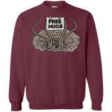 Sweatshirts Maroon / S Sarlacc Free Hugs Crewneck Sweatshirt