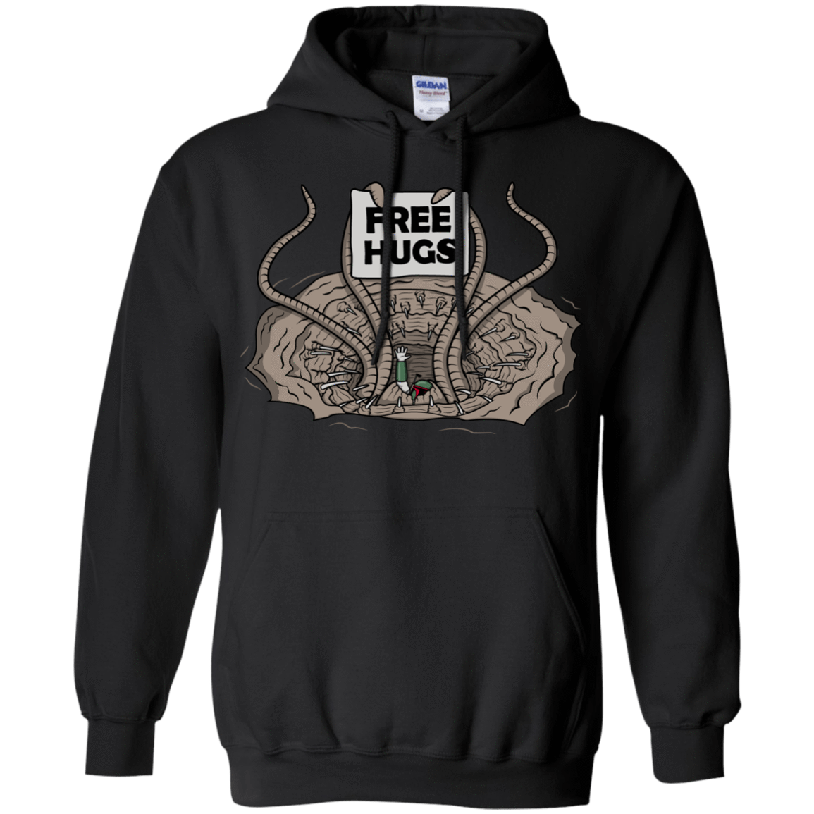 Sweatshirts Black / S Sarlacc Free Hugs Pullover Hoodie
