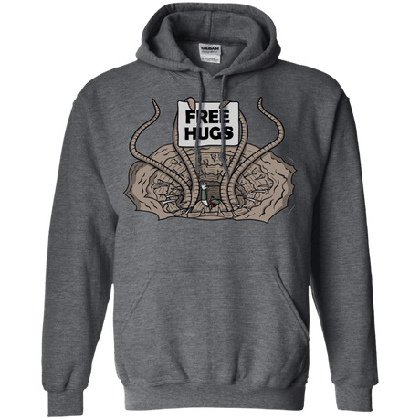 Sweatshirts Dark Heather / S Sarlacc Free Hugs Pullover Hoodie