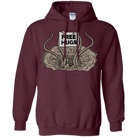 Sweatshirts Maroon / S Sarlacc Free Hugs Pullover Hoodie
