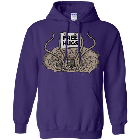 Sweatshirts Purple / S Sarlacc Free Hugs Pullover Hoodie