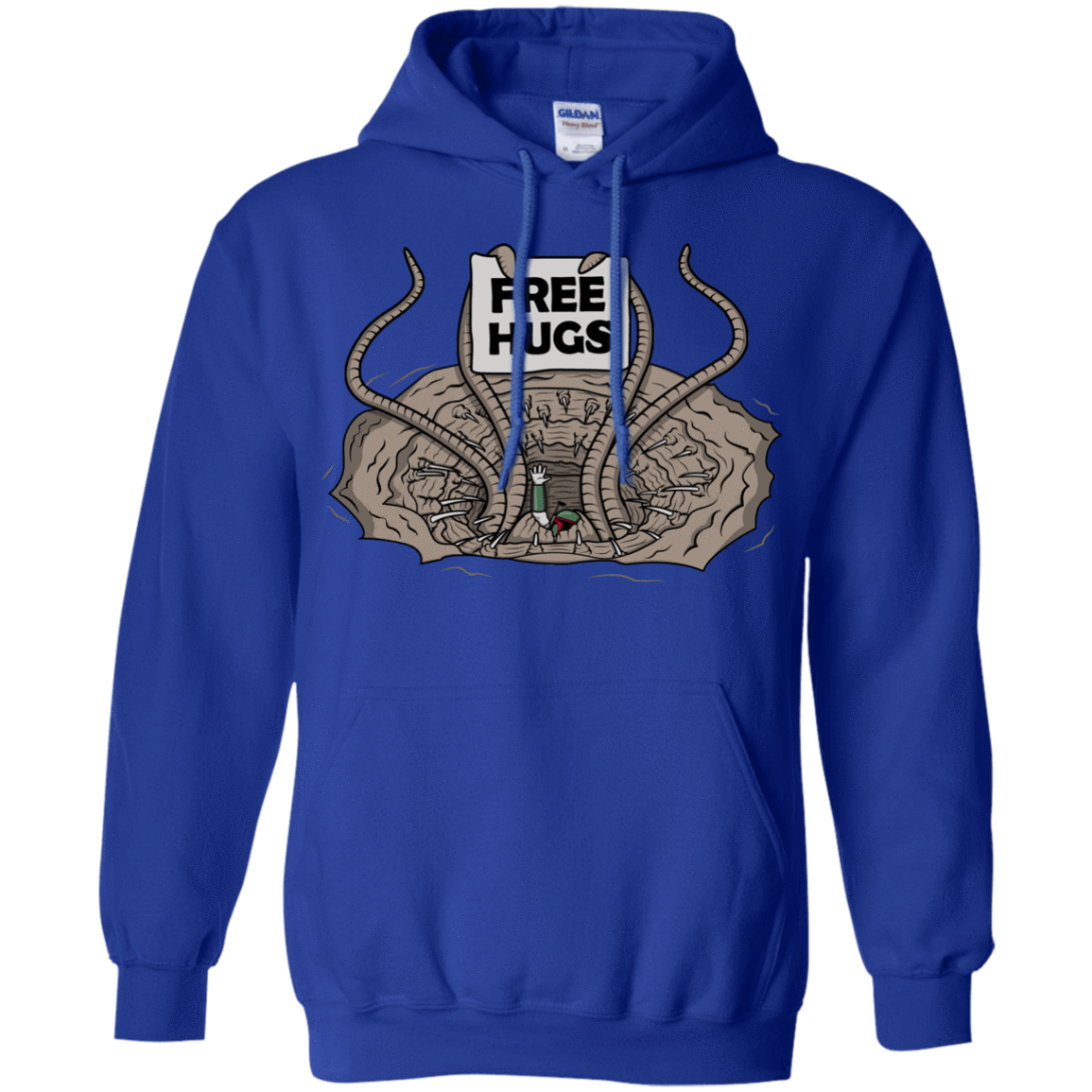 Sweatshirts Royal / S Sarlacc Free Hugs Pullover Hoodie