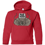 Sweatshirts Red / YS Sarlacc Free Hugs Youth Hoodie