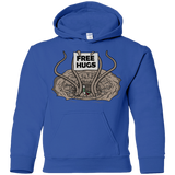 Sweatshirts Royal / YS Sarlacc Free Hugs Youth Hoodie