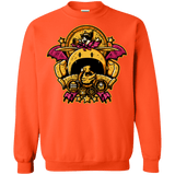 Sweatshirts Orange / Small SAUCER CREST Crewneck Sweatshirt